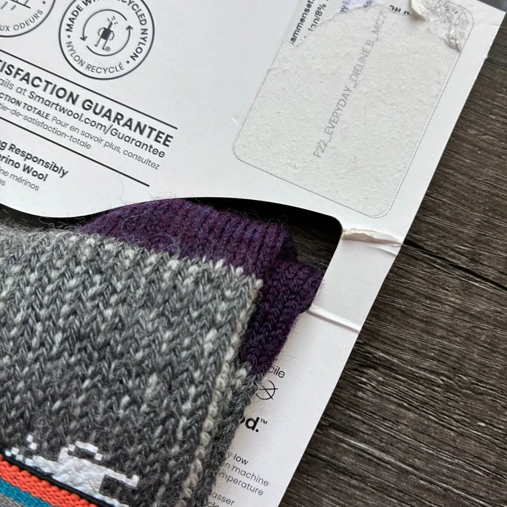 Smartwool Everyday Popcorn Cable Merino Wool Full Cushion Crew Socks Unisex LG